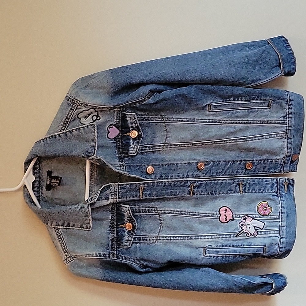 Jean denim jacket girls 13/14